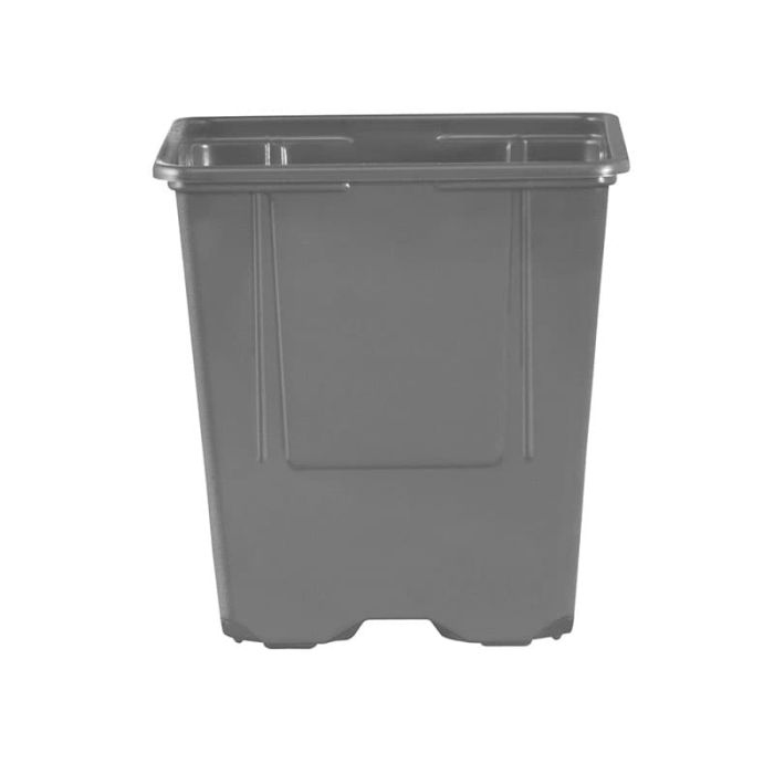 11cm plant pot 11cm Square Plant pots - Grey