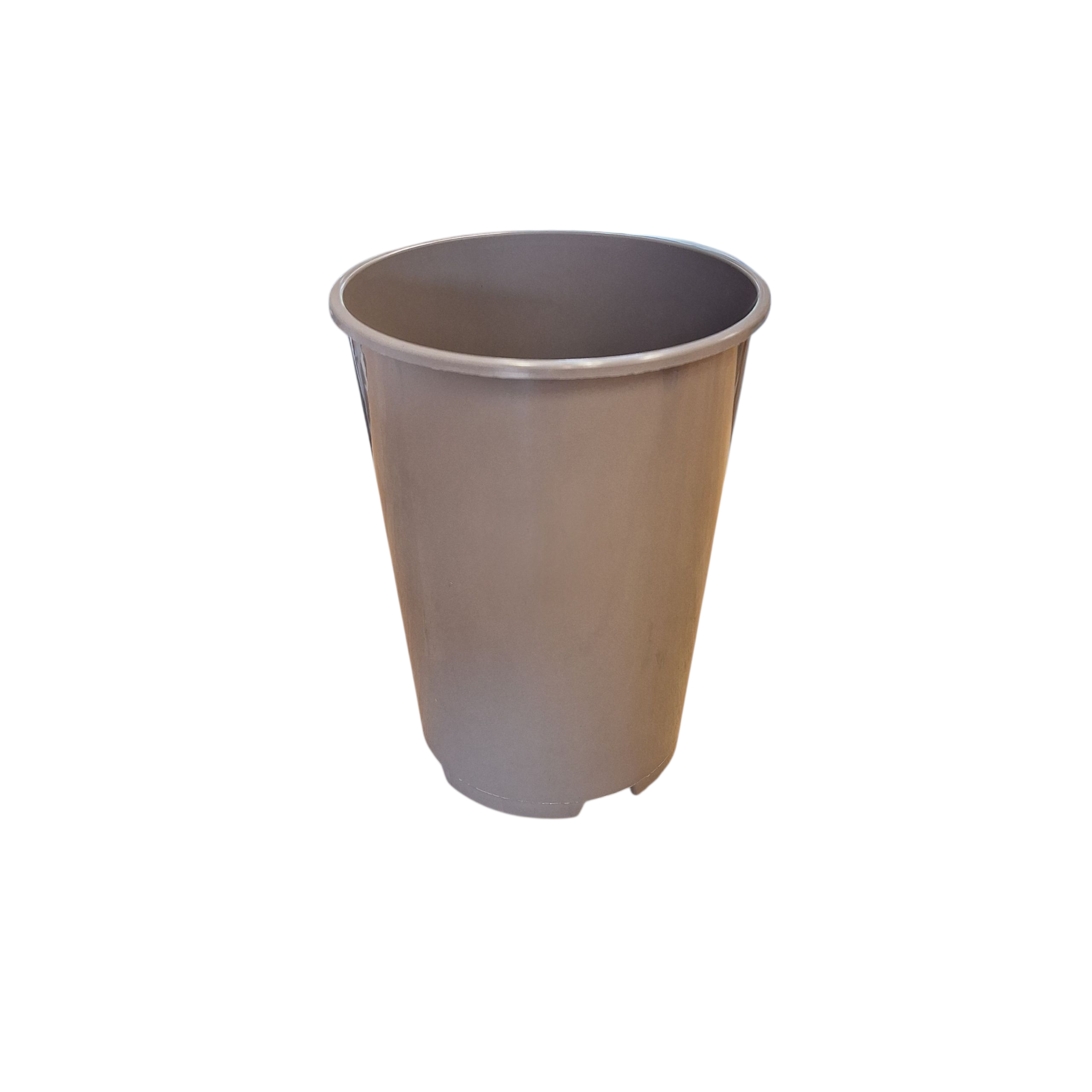 14cm 2L Round Plant Pots - Deep - Taupe