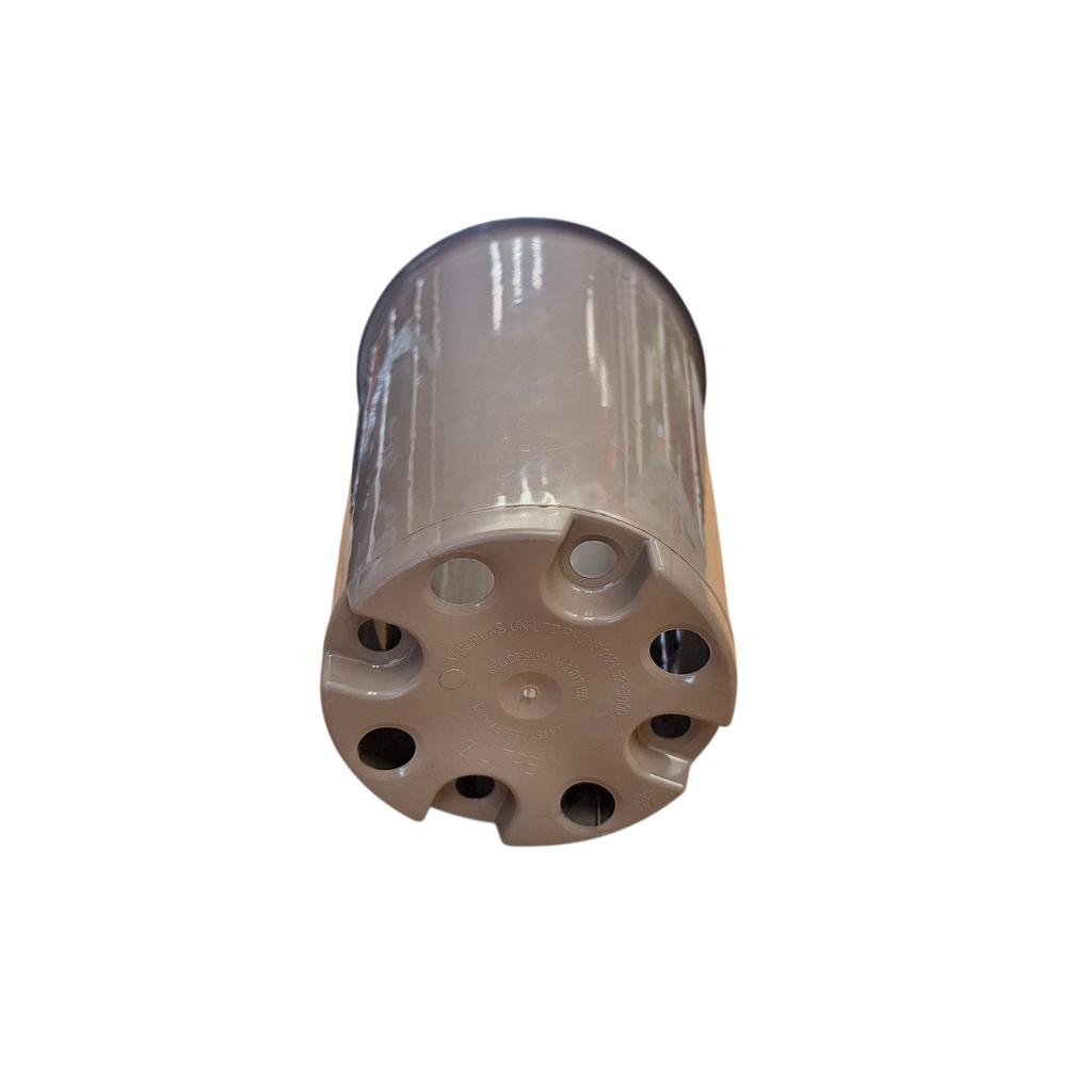 14cm 2L Round Plant Pots &#8211; Deep &#8211; Taupe4