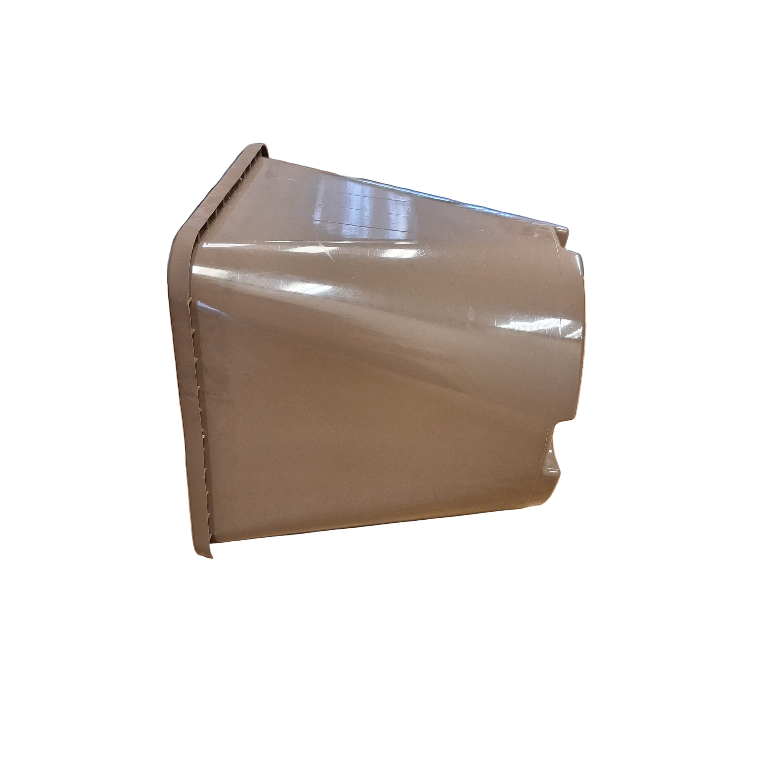 15cm 3L Sq Round Plant Pots - Taupe