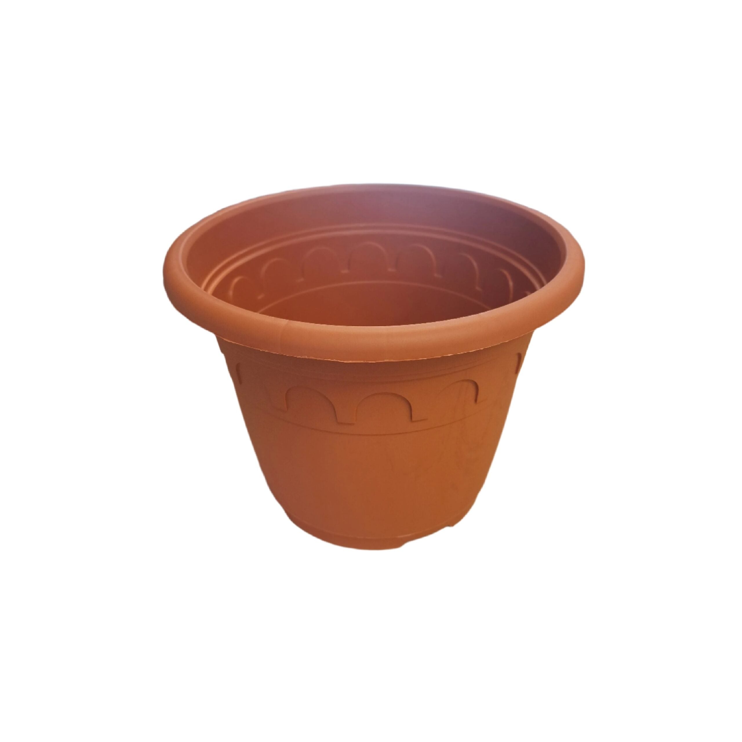 24cm 4.6L RomaPlanter-Clay2