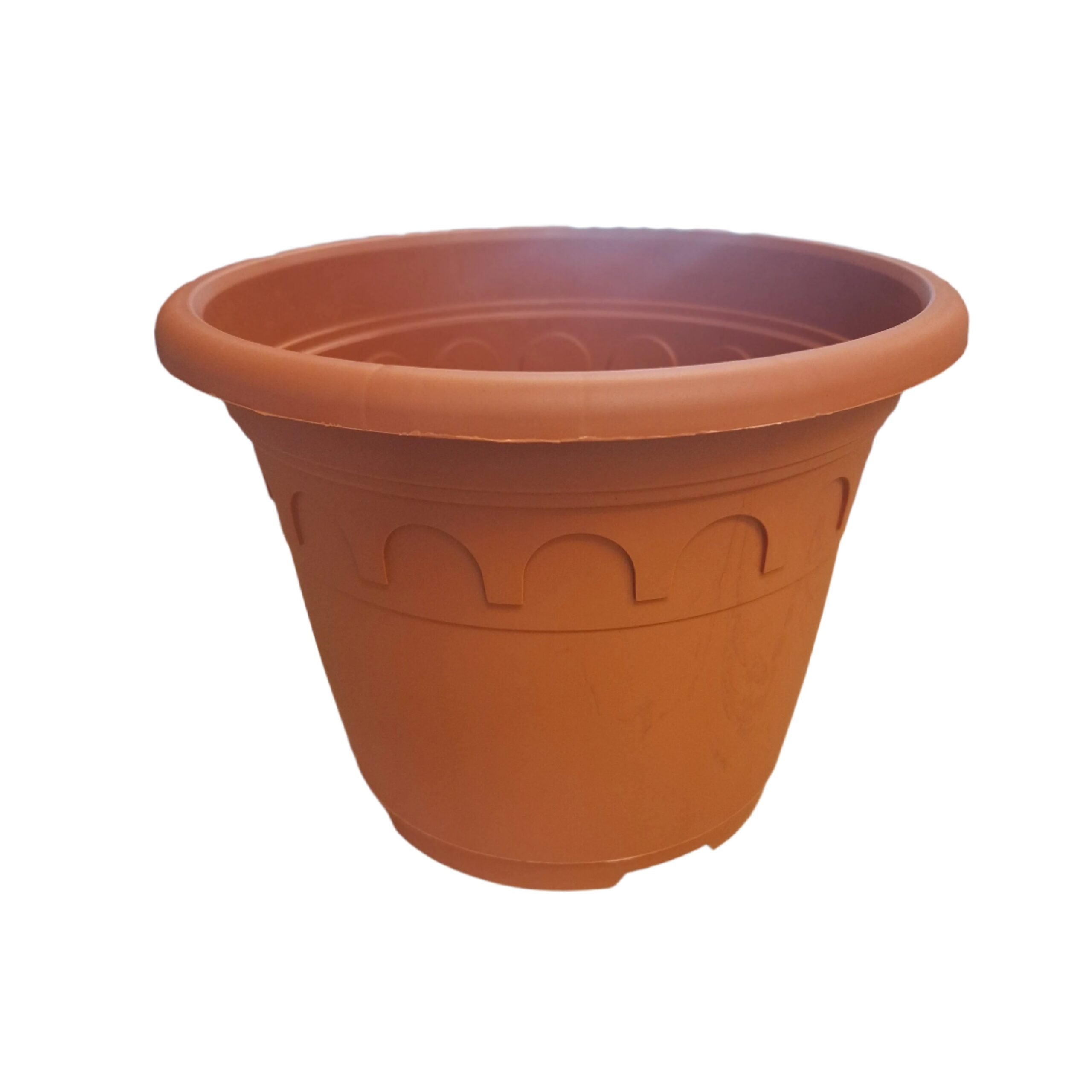 25cm 5.9L RomaPlanter-Clay1