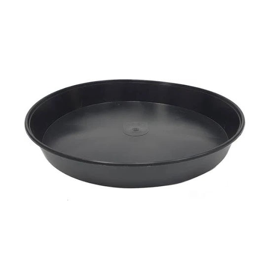 30cm Round Saucer - Black