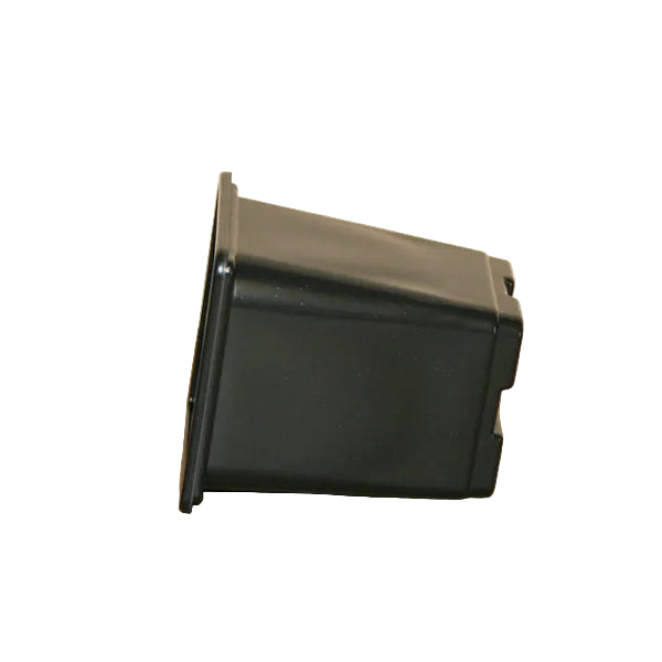9cm Square Pots - Black