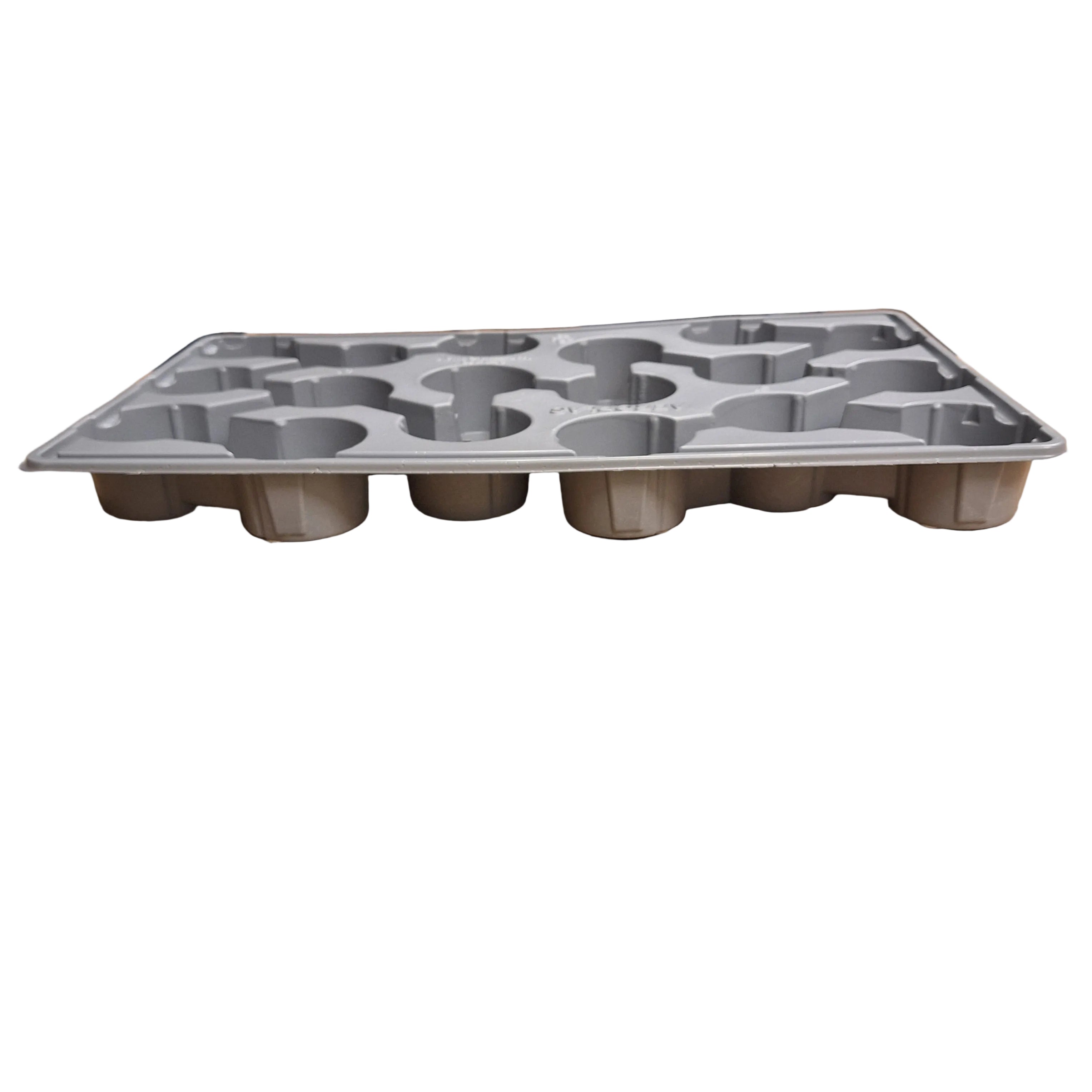 9cm x 18 pot Carry Tray  - Grey