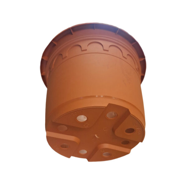 29cm 8.7L Round Plant Pots - Roma - Clay - Image 5