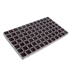 84 Plug Tray 1405 - Black